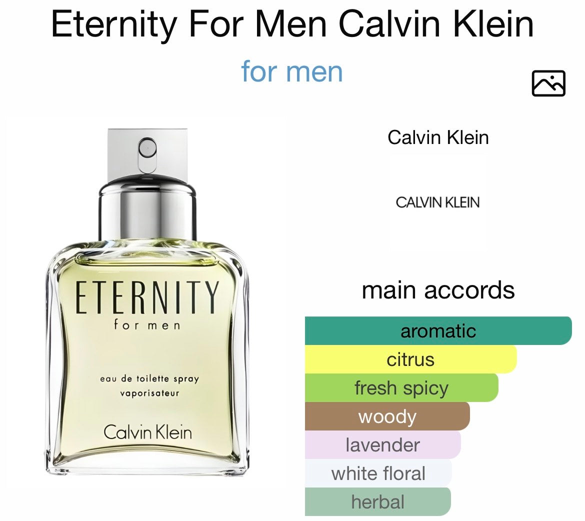 CK Eternity EDT 100ml