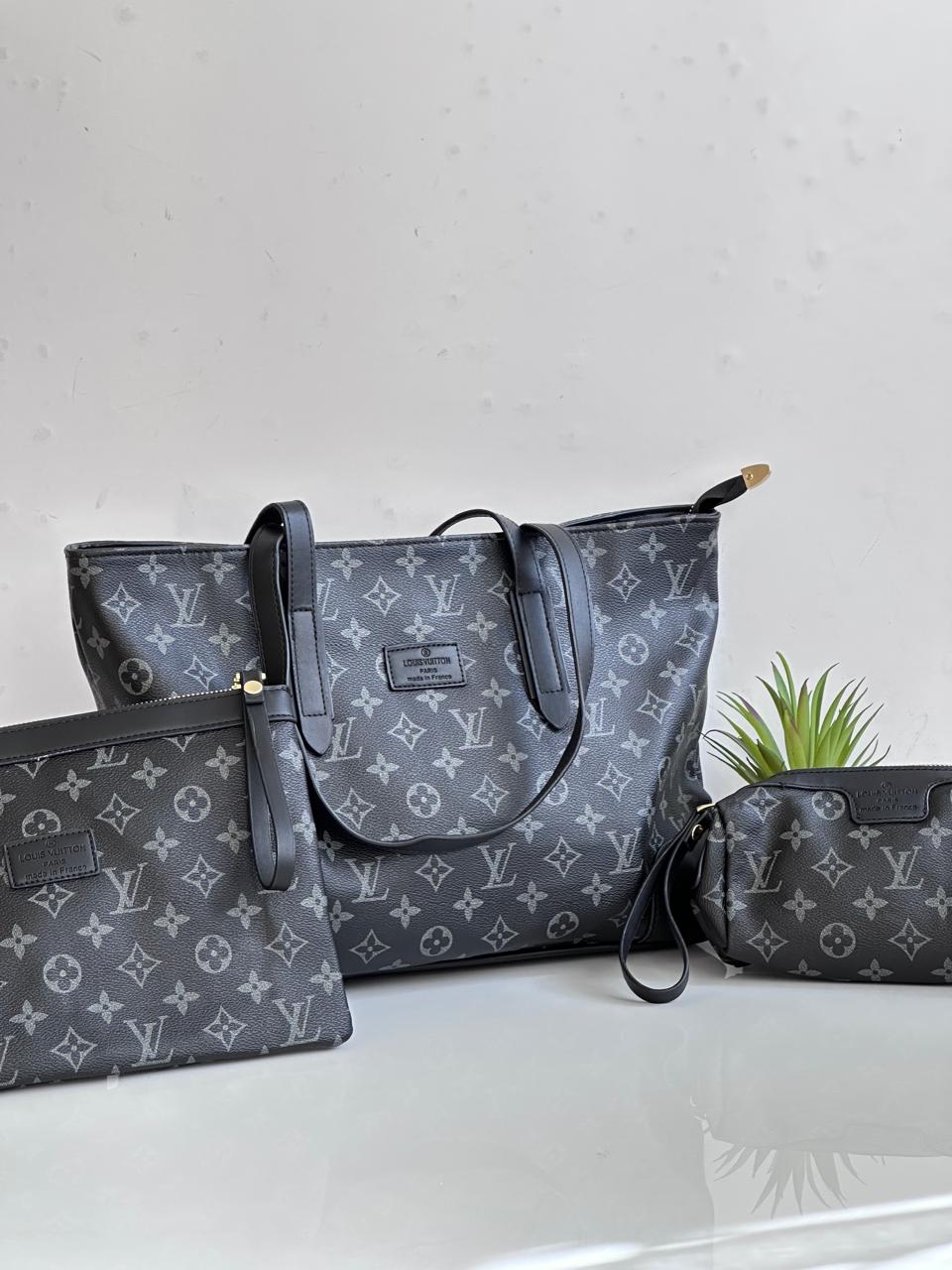Louis Vuitton (Black - 3pc)