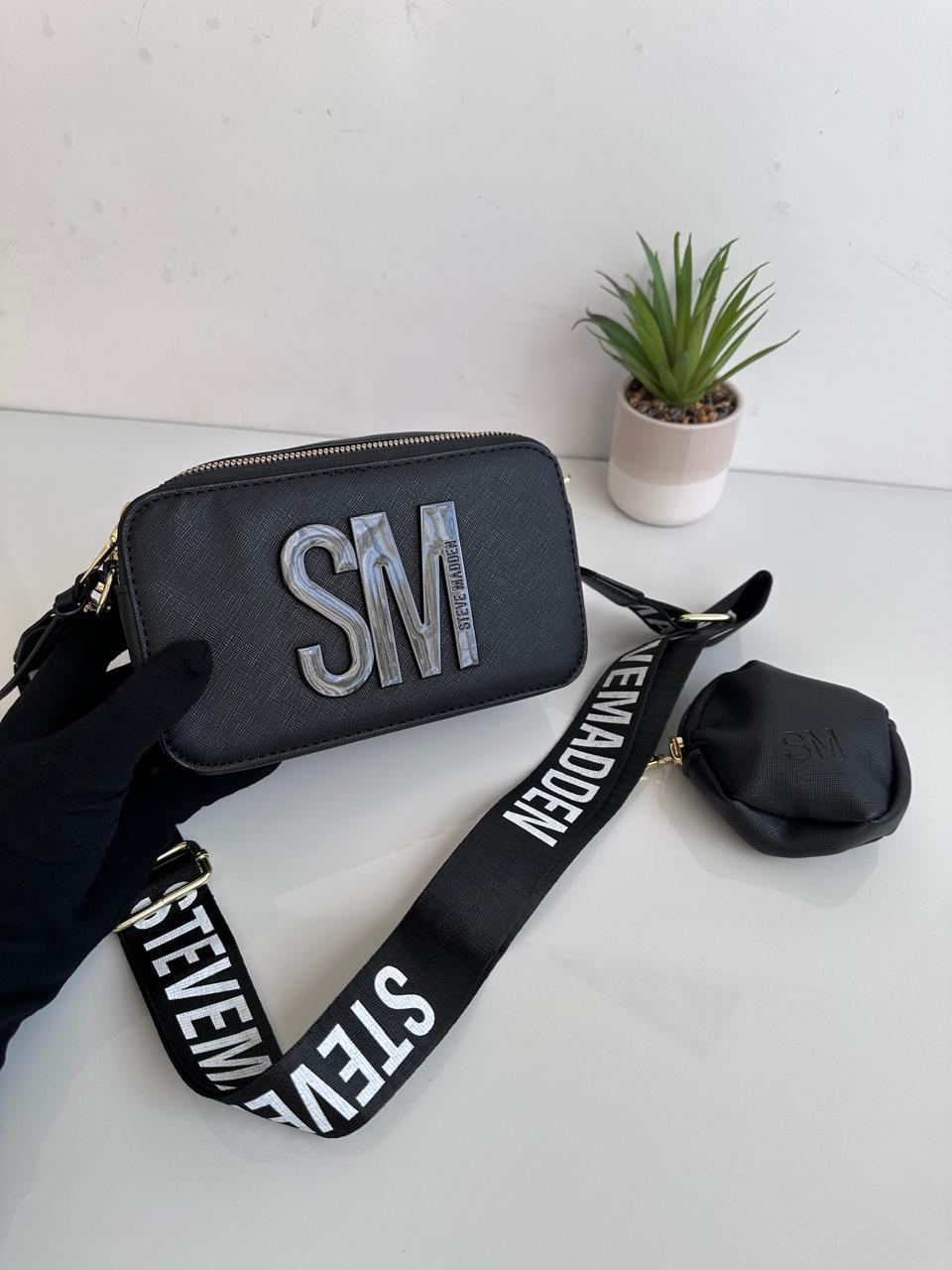 Steve Madden (Crossbody Plain) BLACK