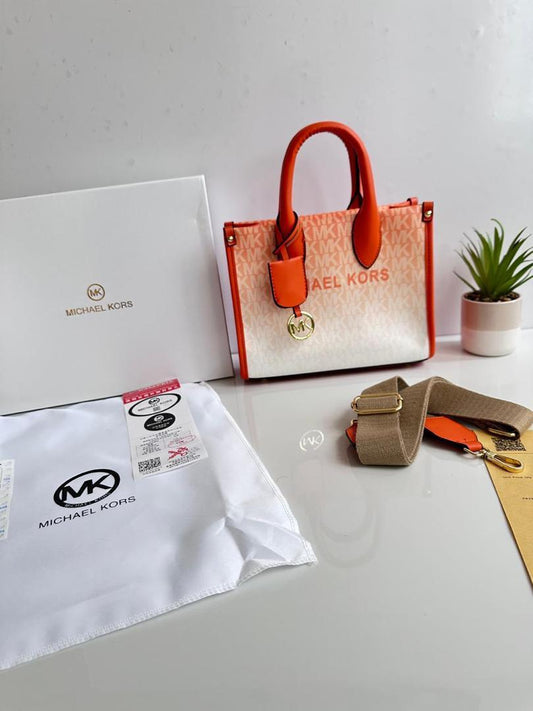 Michael Kors Mini Tote (Orange)