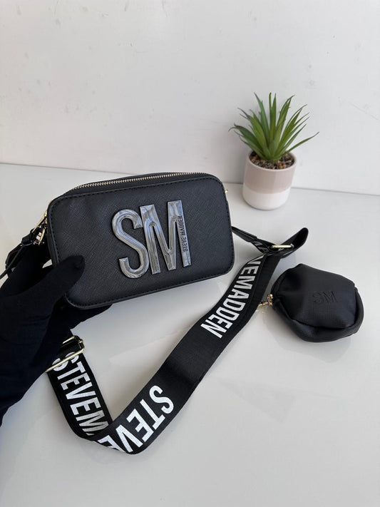 Steve Madden (Crossbody Plain) BLACK
